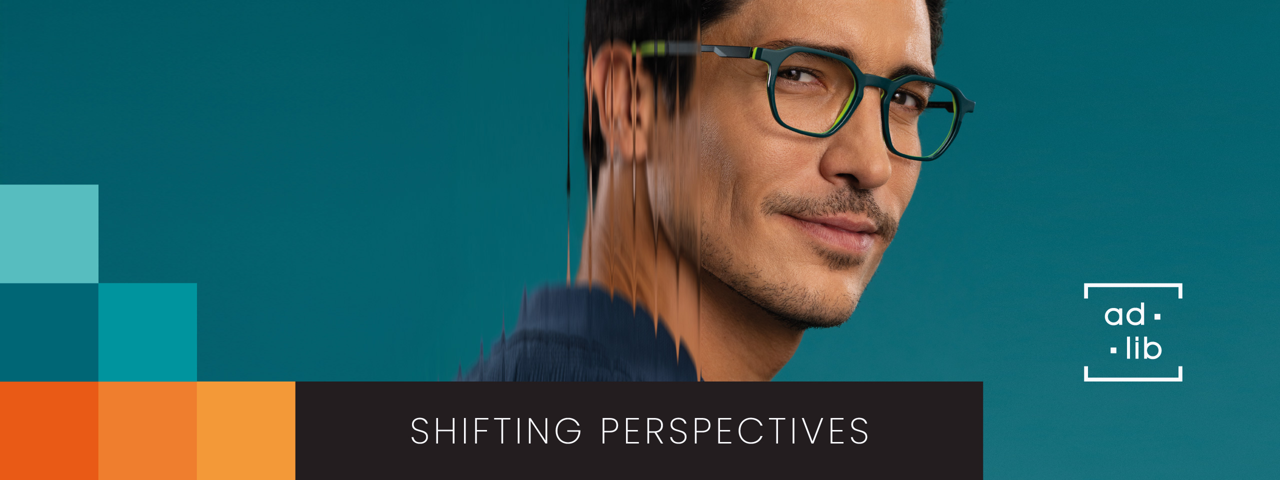 ad lib – Mann mit Brille 